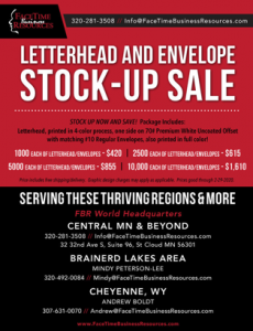 letterhead sale